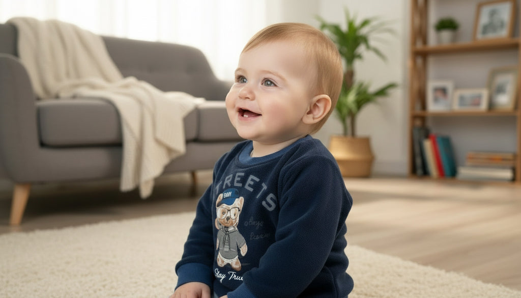 Navy Blue Sweatshirt