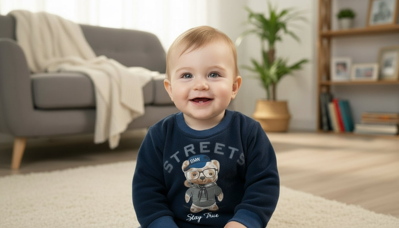Navy Blue Sweatshirt