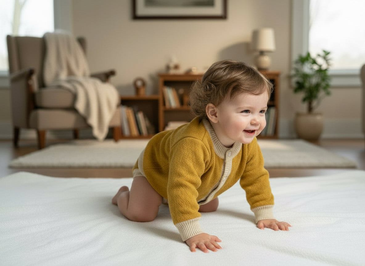 Mustard and Yellow Cardigan